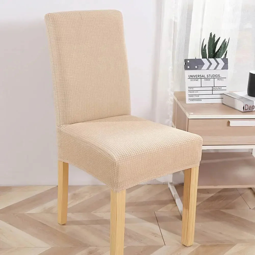 Afralia™ Stretch Dining Chair Sleepcover in Solid Color