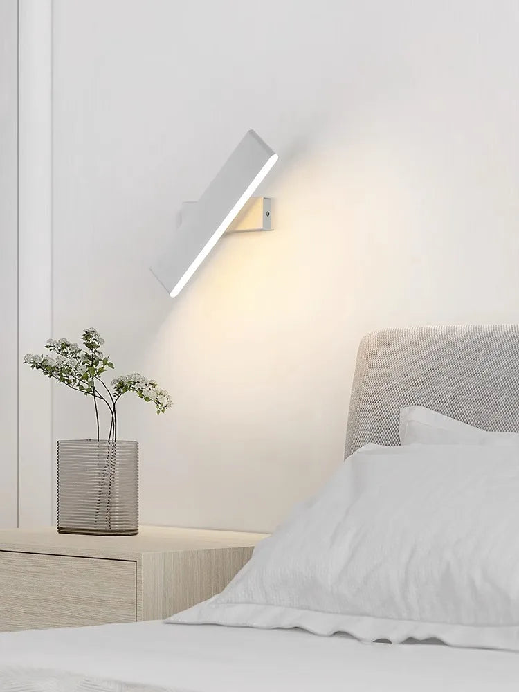 Afralia™ Rotatable Tube LED Wall Lamp for Bedroom, Living Room, & Decoration