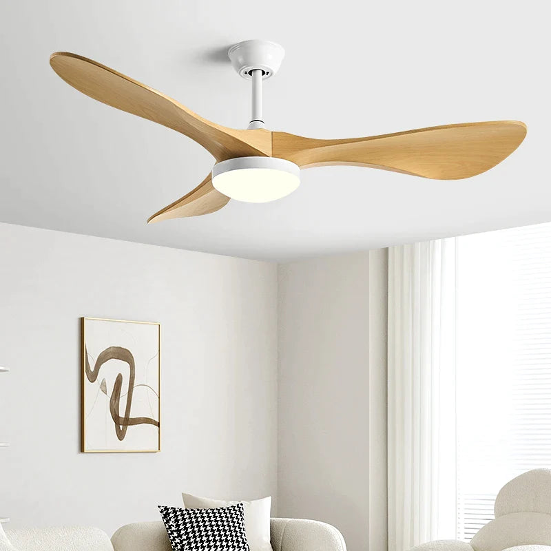 Afralia™ 52" Modern Ceiling Fan with Light & Control - Strong Wind, Simplicity Design