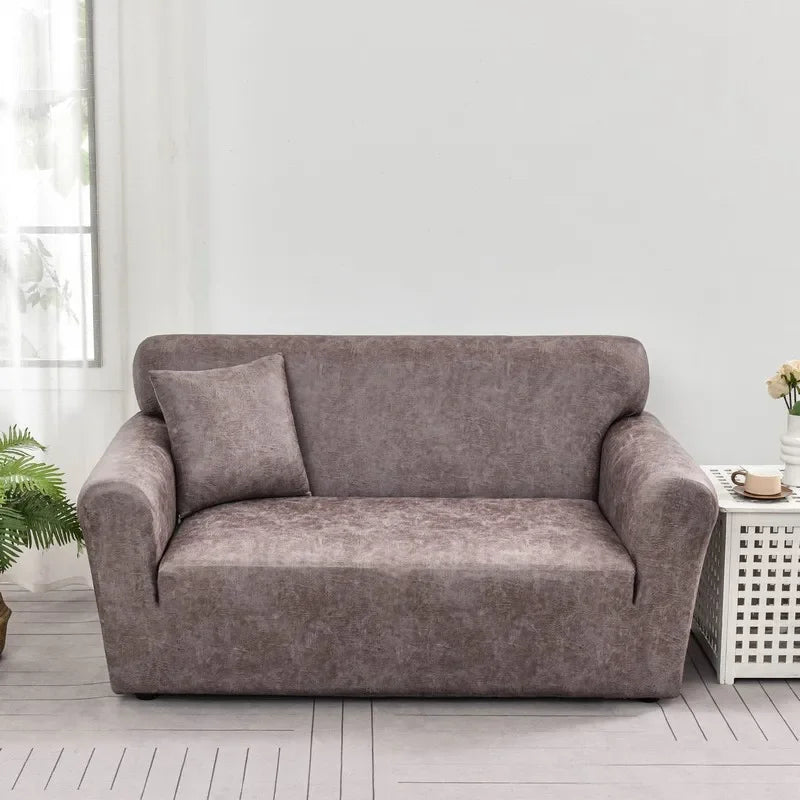 Afralia™ Waterproof Non-slip Sofa Cover - Single & Double All-inclusive Couch Case
