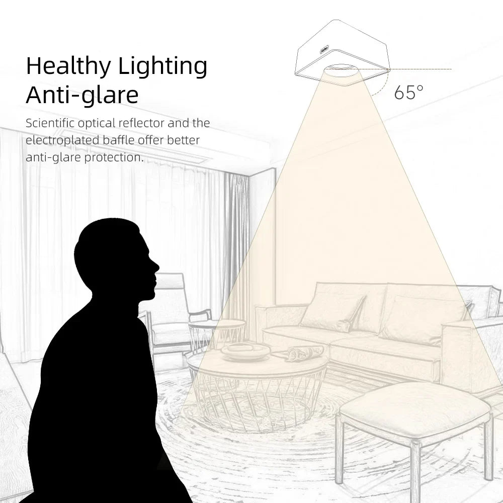 Afralia™ 12W Ultra-thin LED Ceiling Light for Foyer Living Room