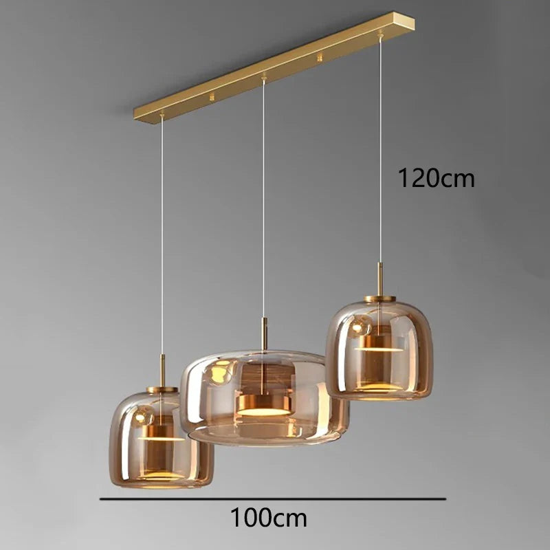 Afralia™ Modern LED Pendant Light Chandeliers for Living Room and Dining Room