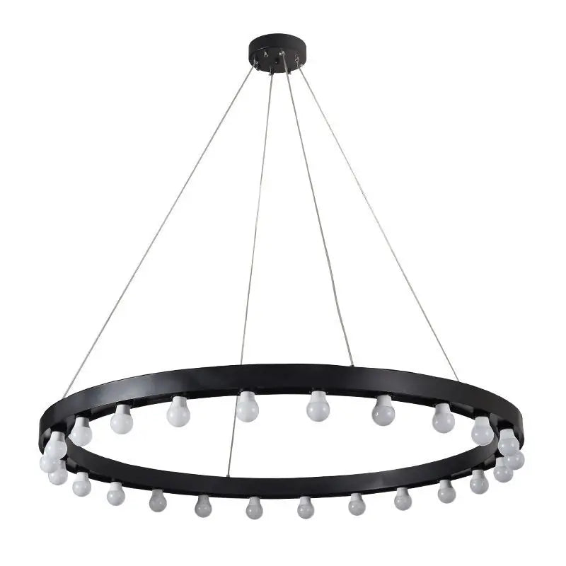Afralia™ Industrial Duplex Staircase Pendant Light for Living Room, Hotel Lobby, or Commercial Store