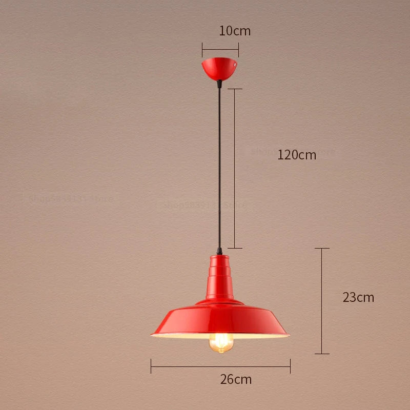 Afralia™ Retro Pendant Lights: Vintage Style Hanging Lamps for Home, Office, and Cafe