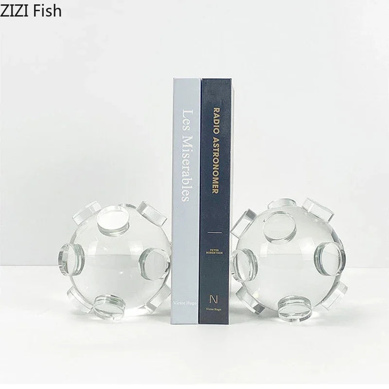 Afralia™ Virus Cell Model Crystal Ball Sculpture Room Decor