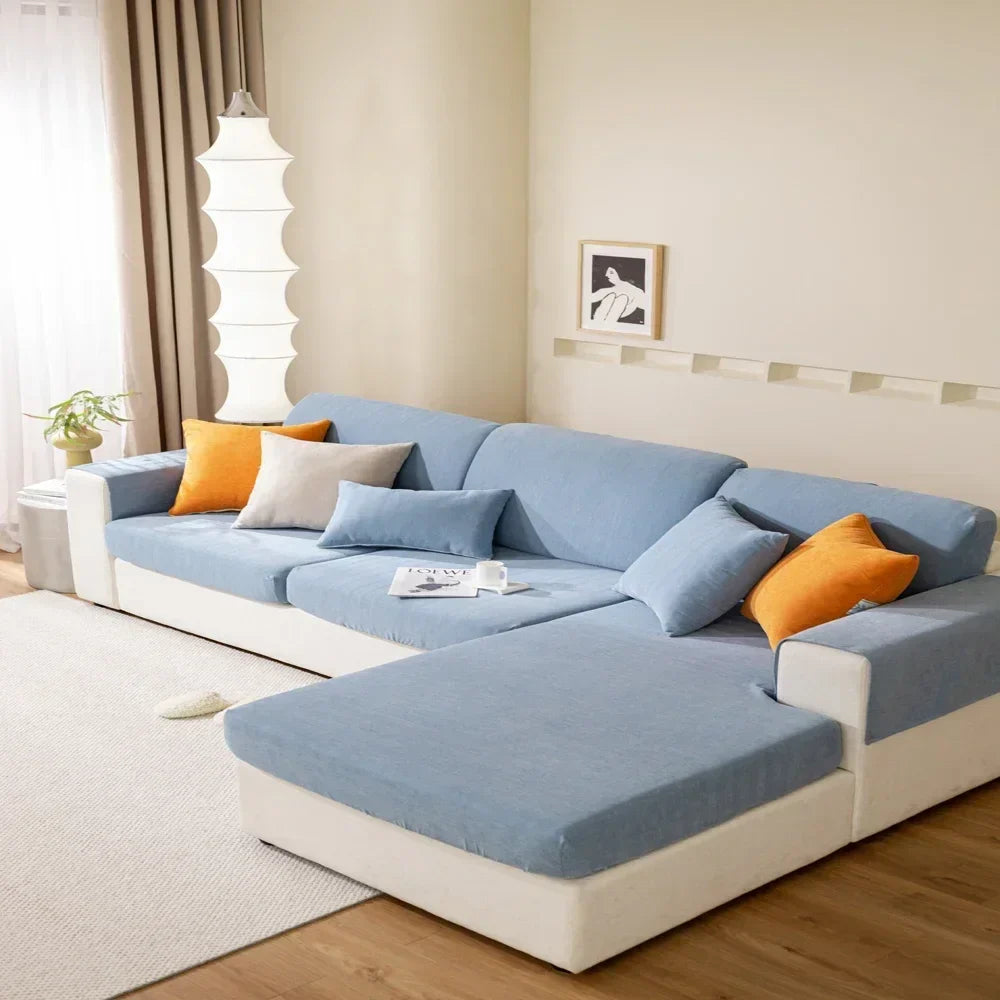Afralia™ Chenille Sofa Cover for Single Loveseat