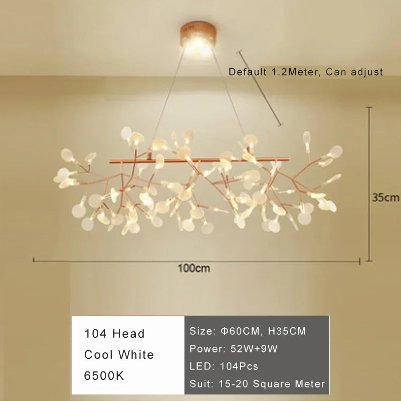 Afralia™ Modern FireWorm Pendant Light for Living Room, Bedroom & Restaurant