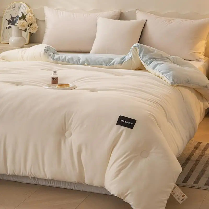 Afralia™ Soya Fibre Filled Quilted Comforter Blanket Core
