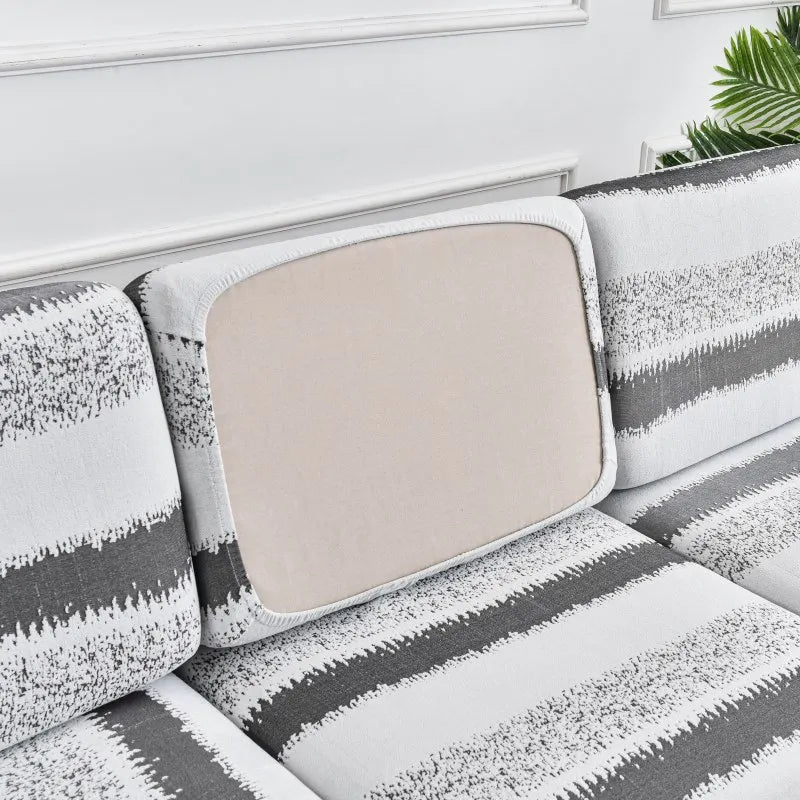 Afralia™ Premium Jacquard Chenille Sofa Seat Covers - Stretchy & Thick Loveseat Protector