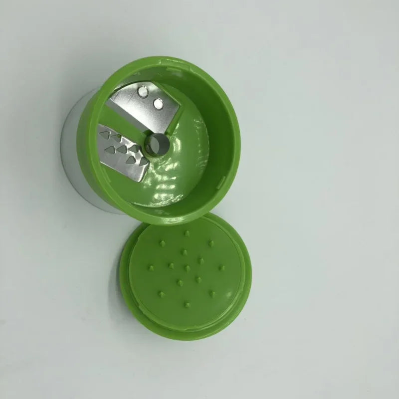 Afralia™ Spiralizer Vegetable Slicer - Portable Handheld Spiral Cutter with Container