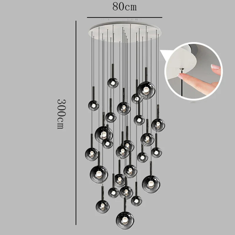 Afralia™ Nordic Pendant Lamp for Dining Room, Living Room, and Stairway