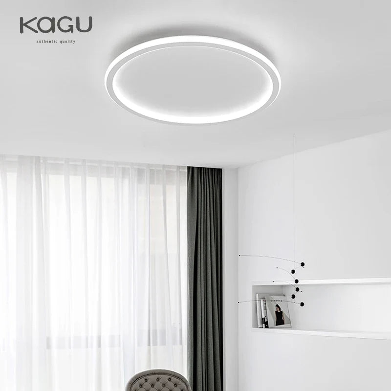 Afralia™ Dimmable LED Ceiling Light for Modern Nordic Home Living Room Lighting