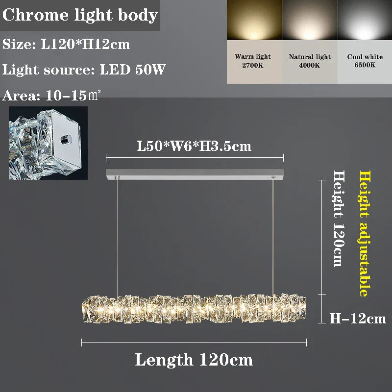 Afralia™ Crystal Ceiling Chandelier: Luxury Nordic LED Lighting Fixture for Restaurant, Bar, and Home