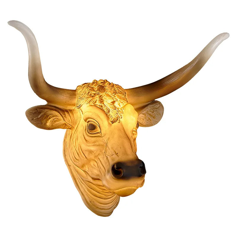 Afralia™ Retro Animal Nordic Wall Sconce for Creative Home Decor and Bedroom Lighting