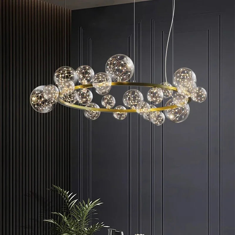 Afralia™ Nordic Pendant Chandelier: Elegant Ceiling and Dining Room Lighting