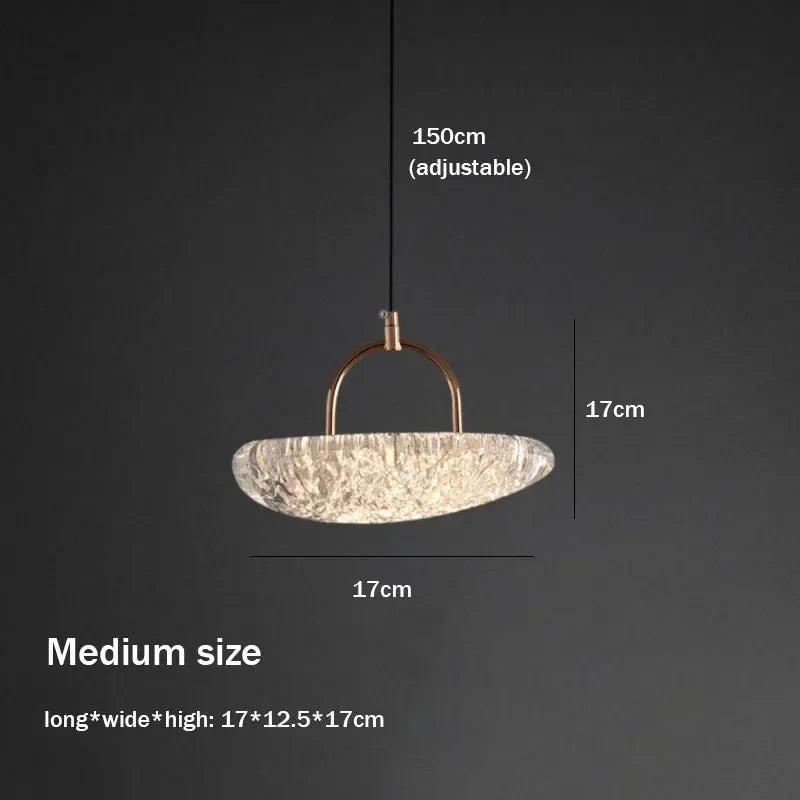 Afralia™ Modern Light Luxury LED Pendant Chandelier for Restaurant and Bedroom