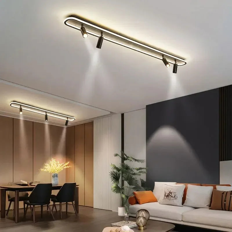 Afralia™ Modern LED Ceiling Lamp for Home Decor Indoor Light Fixture