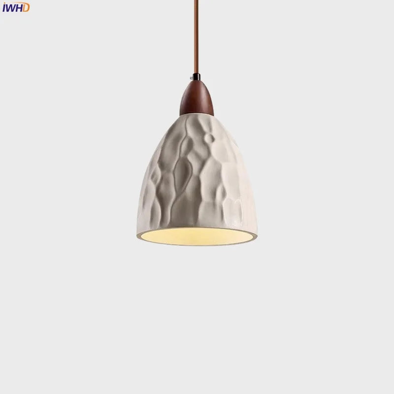 Afralia™ Wabi Sabi Vintage LED Pendant Lights for Home Decor