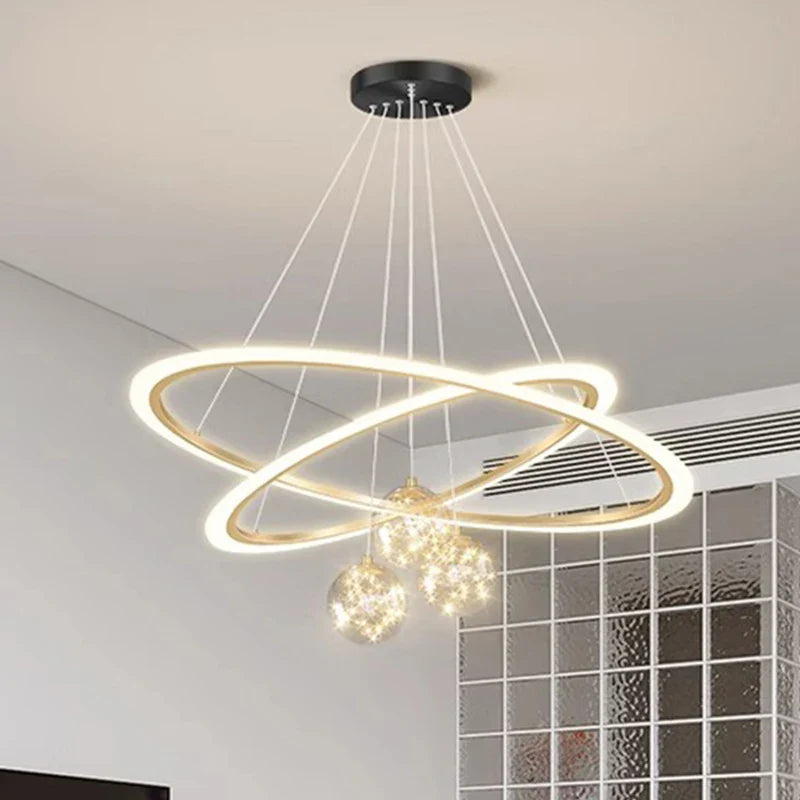 Afralia™ Modern Pendant Lights Indoor Lighting Chandelier Ceiling Lamp