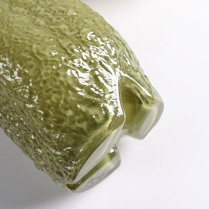 Afralia™ Glass Vase with Irregular Patterns for Flower Arrangement and Home Decor