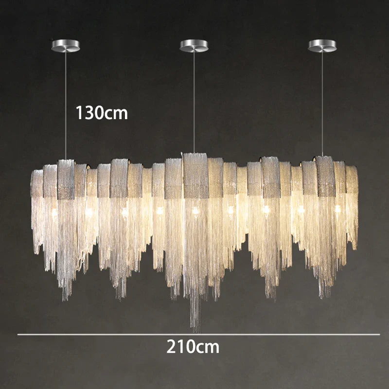 Afralia™ Modern Pendant Chandeliers Dining Room Hanging Ceiling Lamps Indoor Lighting