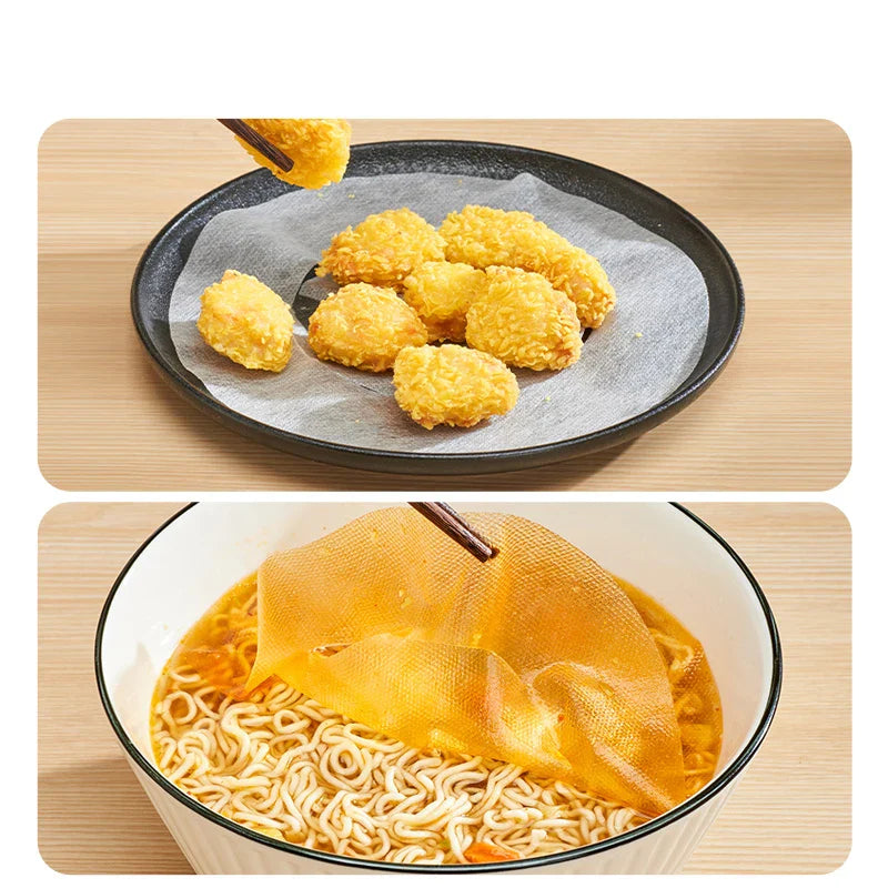 Afralia™ Oil Absorbing Paper Food Grade Kitchen Accessories