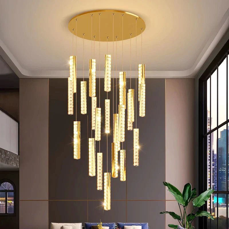 Afralia™ Modern Pendant Light Chandelier for Living Room Indoor Lighting