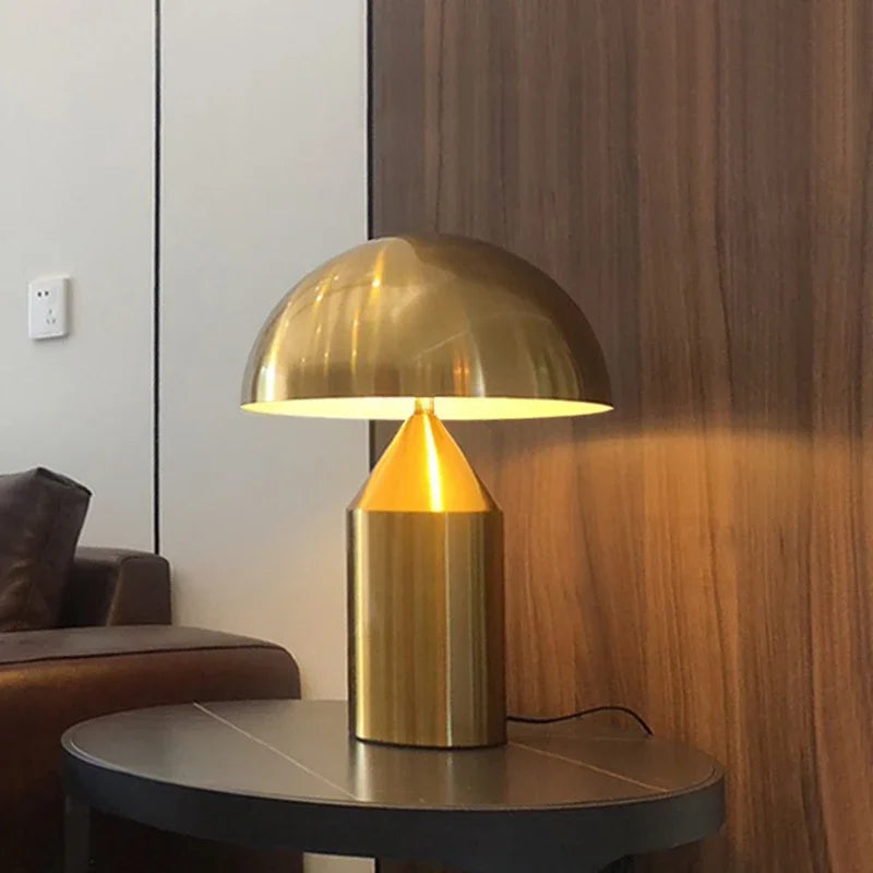 Afralia™ Mushroom LED Table Lamp - Nordic Modern Minimalist Design for Living Room Bedroom Reading