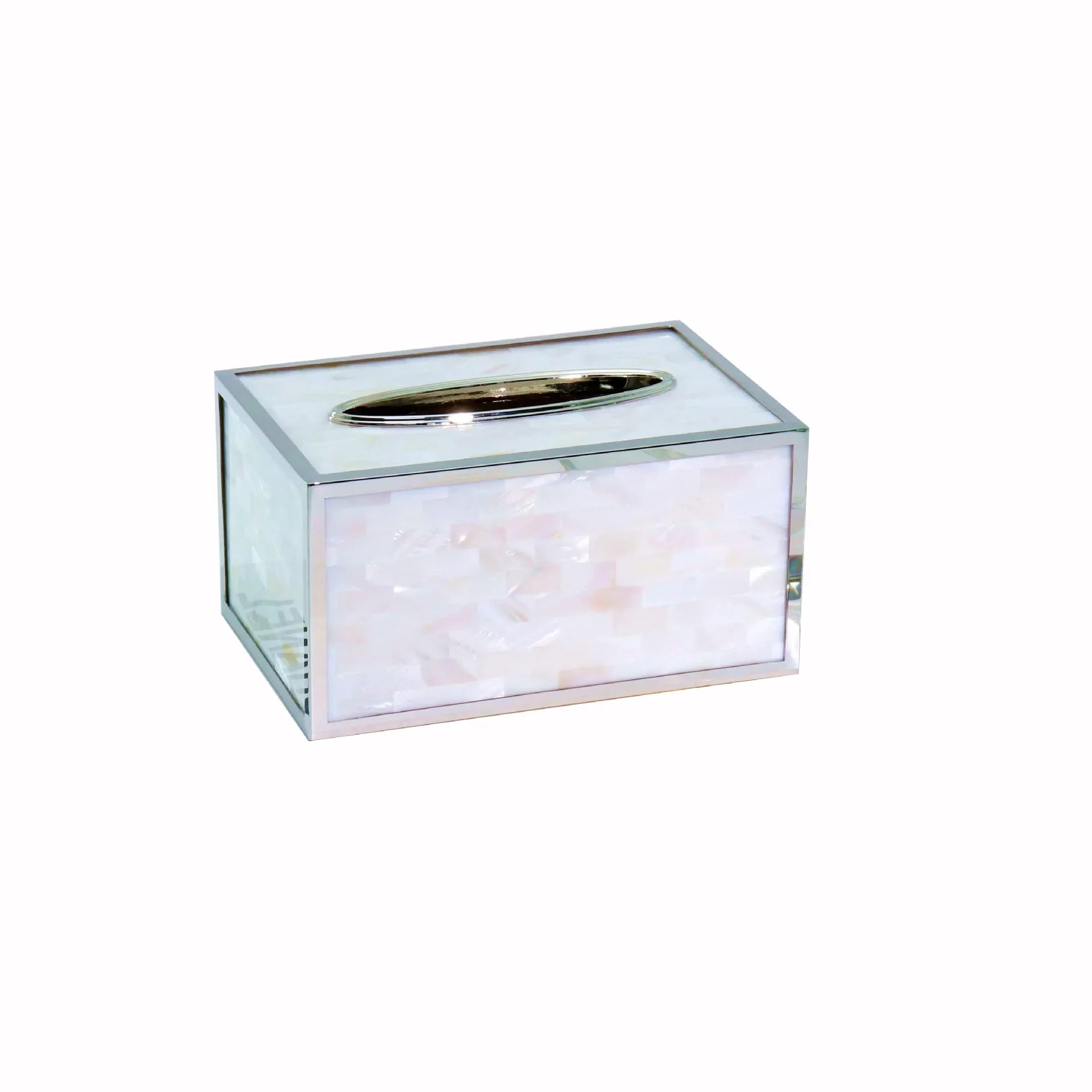 Afralia™ Plaid Fritillary Tissue Box Holder, Luxury Desktop Storage Container for Home Decor