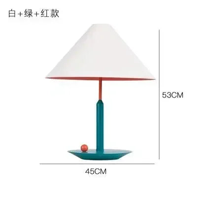 Afralia™ Scandinavia Metal Desk Lamp with E27 Led Bulb for Bedroom