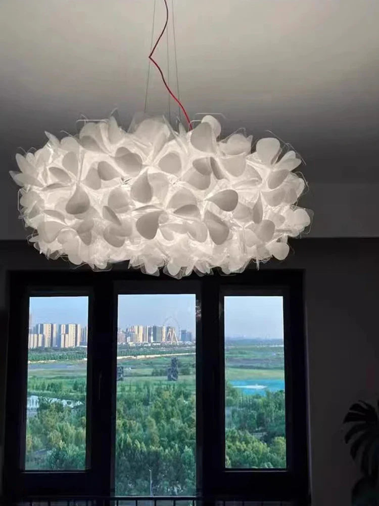 Afralia™ Petal Lustre LED Chandelier: Nordic Style Ceiling Light Fixture for Home Decor