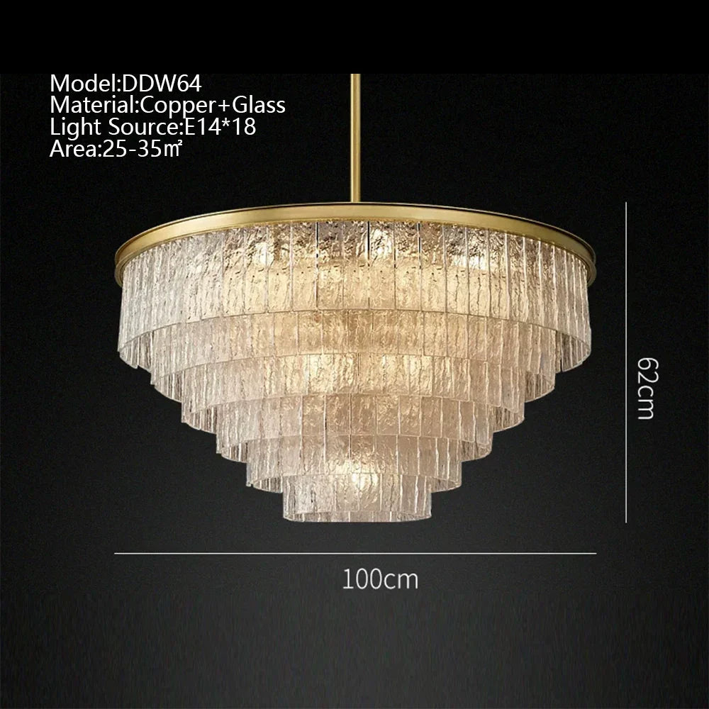 Afralia™ Glass LED Pendant Light for Modern Home Decor & Dining Table
