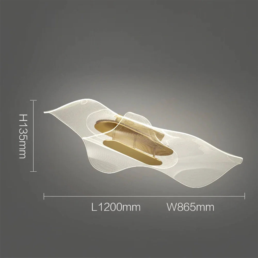 Afralia™ Post-Modern LED Acrylic Table Lamp for Bedroom