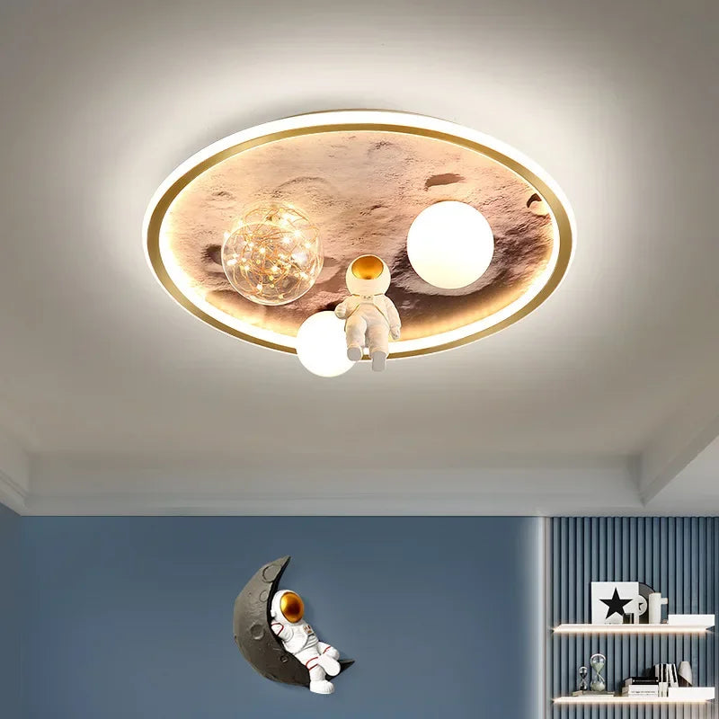 Afralia™ Modern LED Ceiling Lamp Chandelier for Living Dining Room Children's Bedroom Ceiling Light