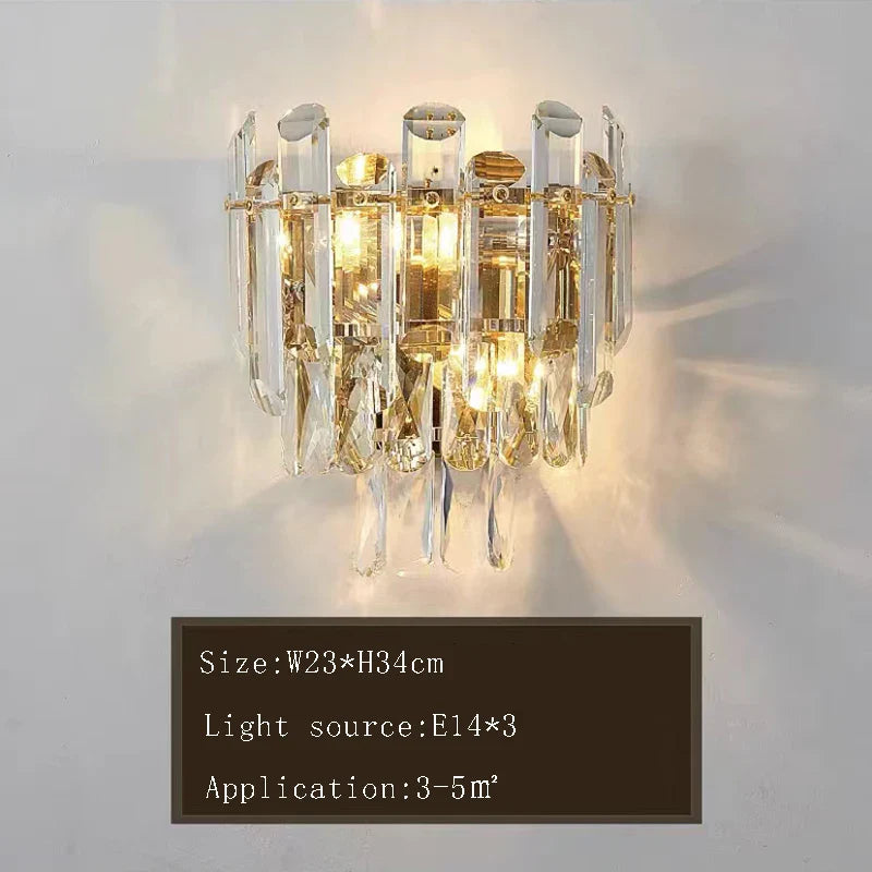 Afralia™ Deluxe Crystal LED Pendant Lamp - Elegant Home Decor Lighting