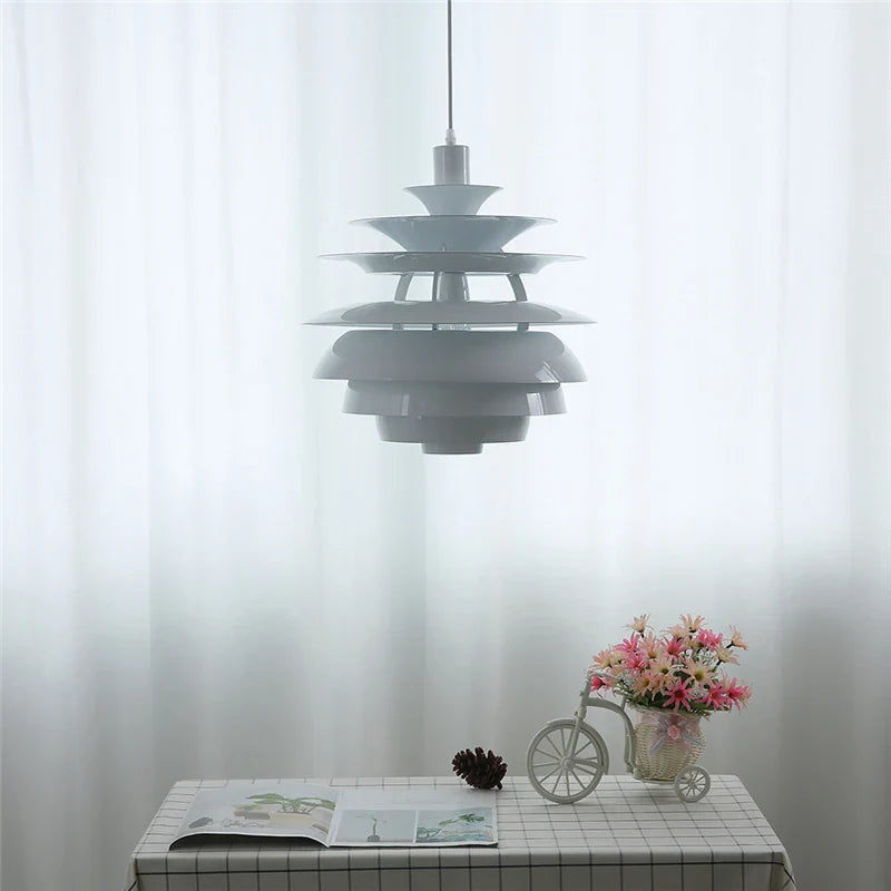 Afralia™ Snowball Pendant Light Chandelier E27 - Nordic Design for Living Room Decor