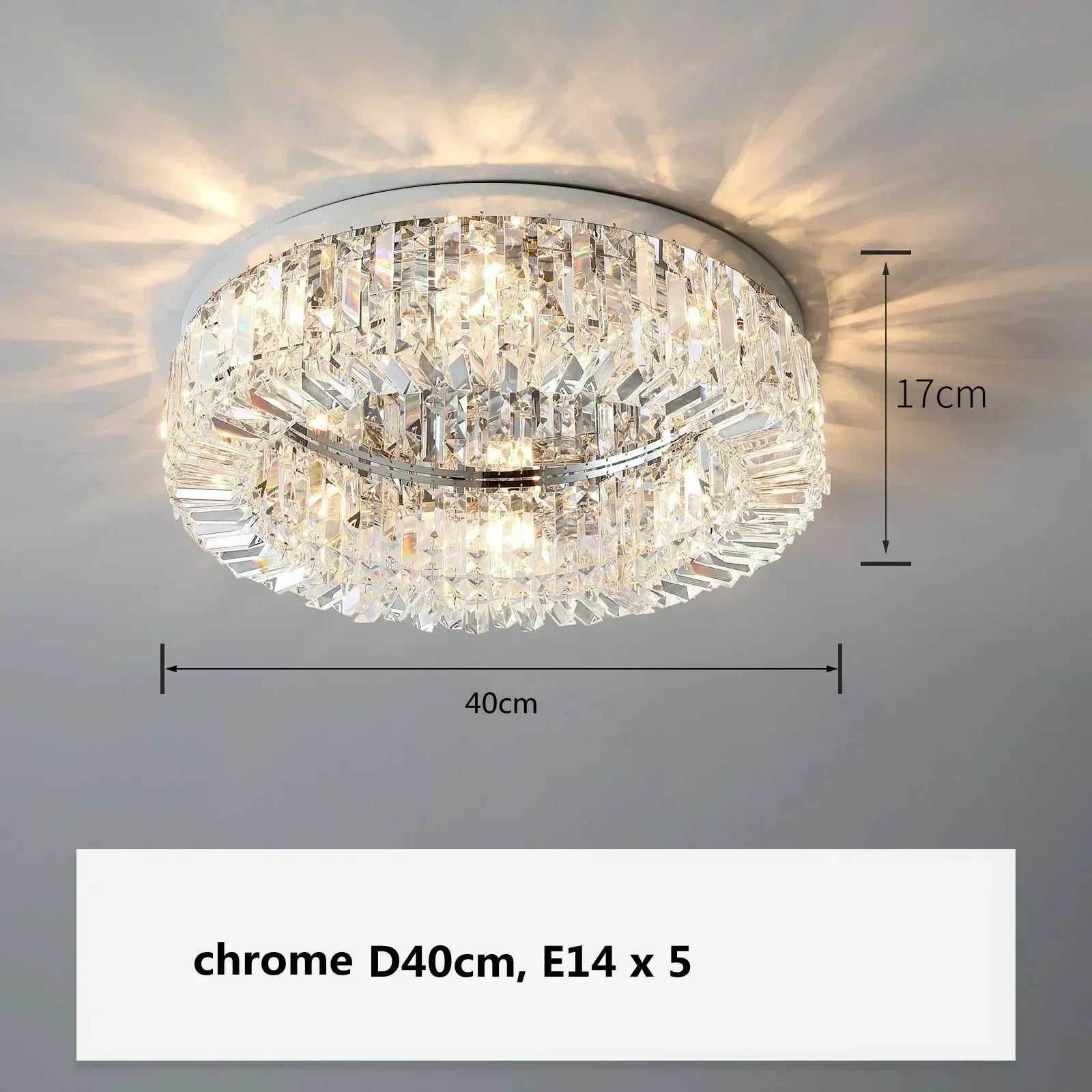 Afralia™ Gold Crystal Pendant Chandelier for Modern Dining Room Lighting
