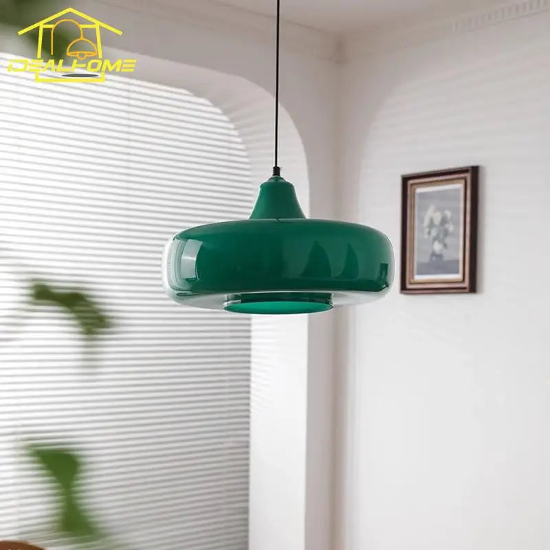 Afralia™ Glass Pendant Lights LED E27 Minimalist Hanging Lamp for Dining Room