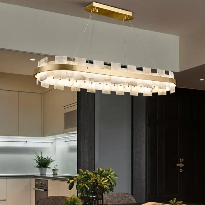 Afralia™ Bedroom Chandelier LED Pendant Lamp for Stylish Room Decor