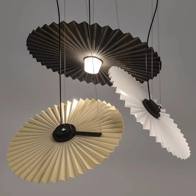 Afralia™ Boomerang Wood Chandeliers - Nordic Wabi Sabi Wind Art LED Pendant Lamps