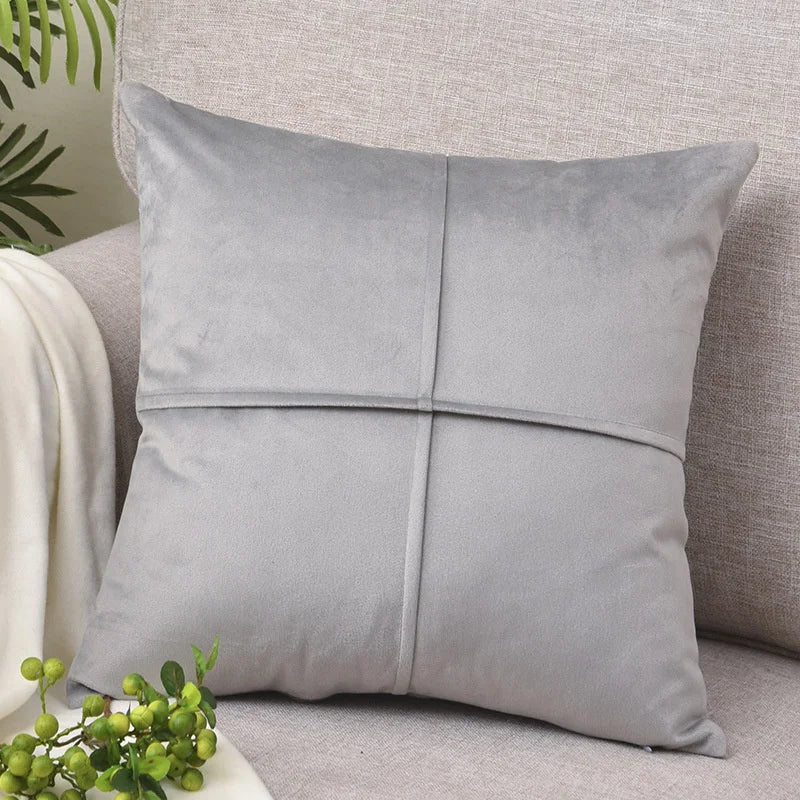 Afralia™ Velvet Cushion Cover 45x45 for Sofa, Bed, Living Room - North House Décor