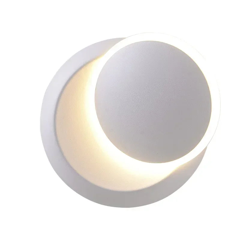 Afralia™ Nordic Rotatable LED Wall Lamp for Modern Living Spaces