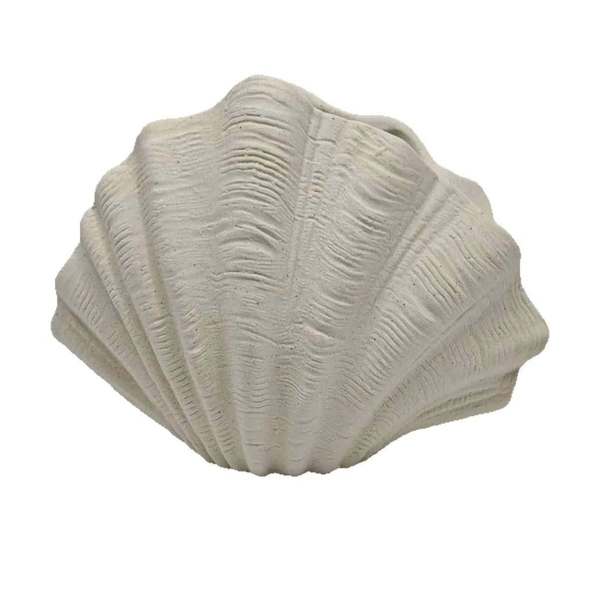 Afralia™ Shell-Shaped Ceramic Vase for Hydroponic Flower Arrangement