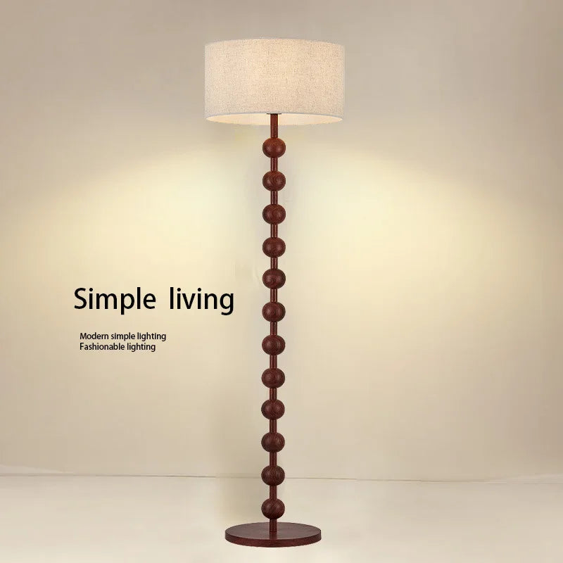 Afralia™ Retro LED Floor Lamp: Home Decor for Living Room, Bedroom, Study & Reading