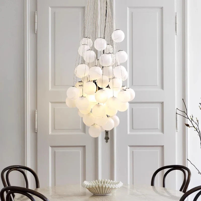 Afralia™ Modern LED Pendant Light Chandeliers for Living Room and Dining Room