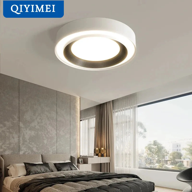 Afralia™ Circular Chandeliers Lights for Home Decor - Indoor Lighting for Living Dining Bedroom