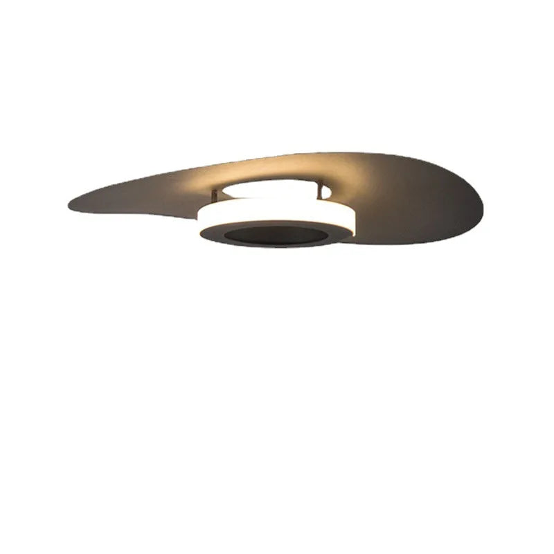 Afralia™ Modern LED Ceiling Chandelier Black/White Minimalist Living Room Bedroom Nordic