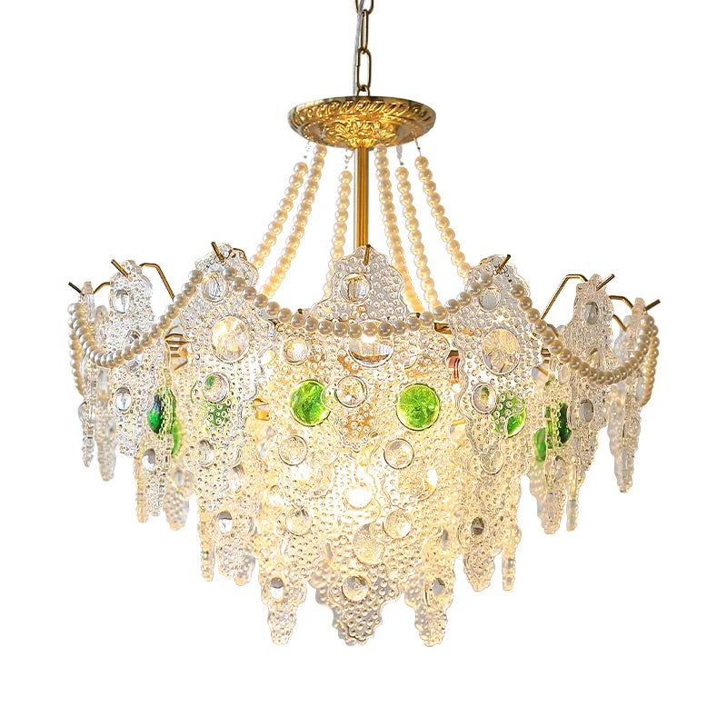 Afralia™ Crystal Chandelier: Elegant Retro Lighting for Bedroom, Dining, Living Room & Cloakroom