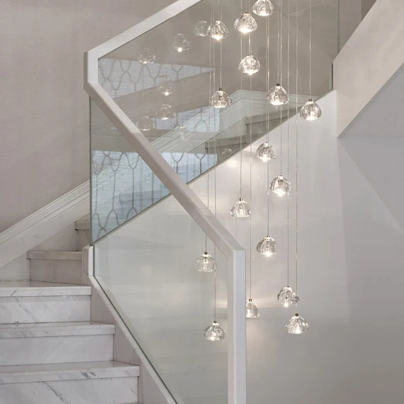 Afralia™ Crystal LED Chandelier for Luxe Living Spaces