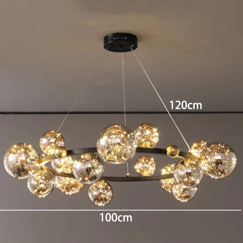 Afralia™ Crystal Chandelier: Modern Stair Pendant Lamp for Living Room, Interior Lighting